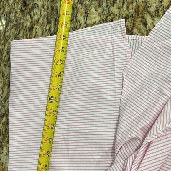 Neiman Marcus Cotton Blend Striped Sleeveless Tunic Top Size S - Picture 8 of 8